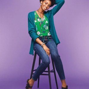 Cabi 3785 Primrose Top Small EUC